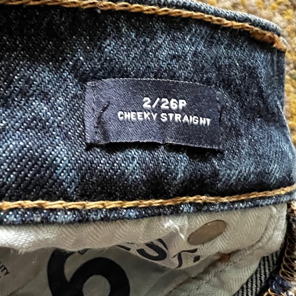 Dark Gap jeans cheeky straight fit 2/26 petite ankle length - Picture 3 of 3